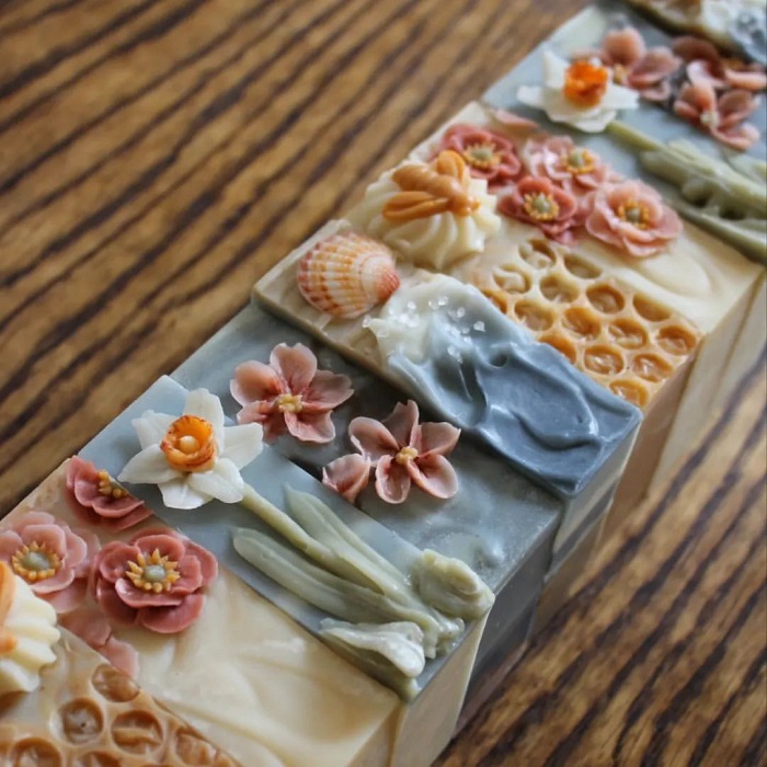 Loam and Lather Soap A collection of different Loam and Lather soap