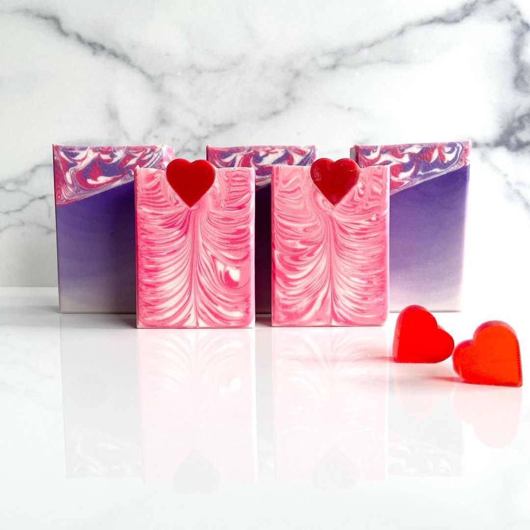 valentine's day soap by soapothecary | bramble berry