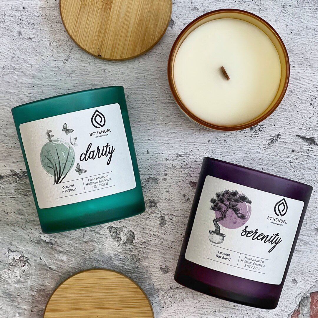 schendel
home scents clarity and serenity candles | bramble berry