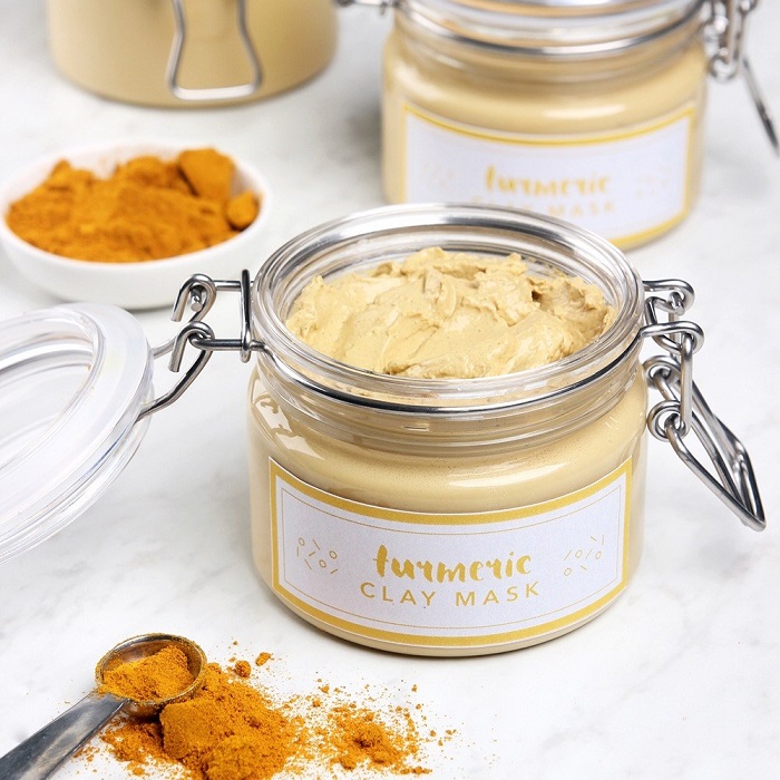 Turmeric Clay Face Mask Project