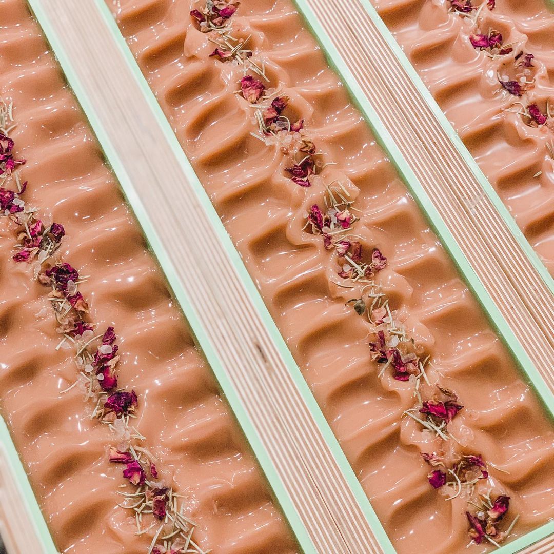 rosemary mint soap by cocoa body co |  bramble berry