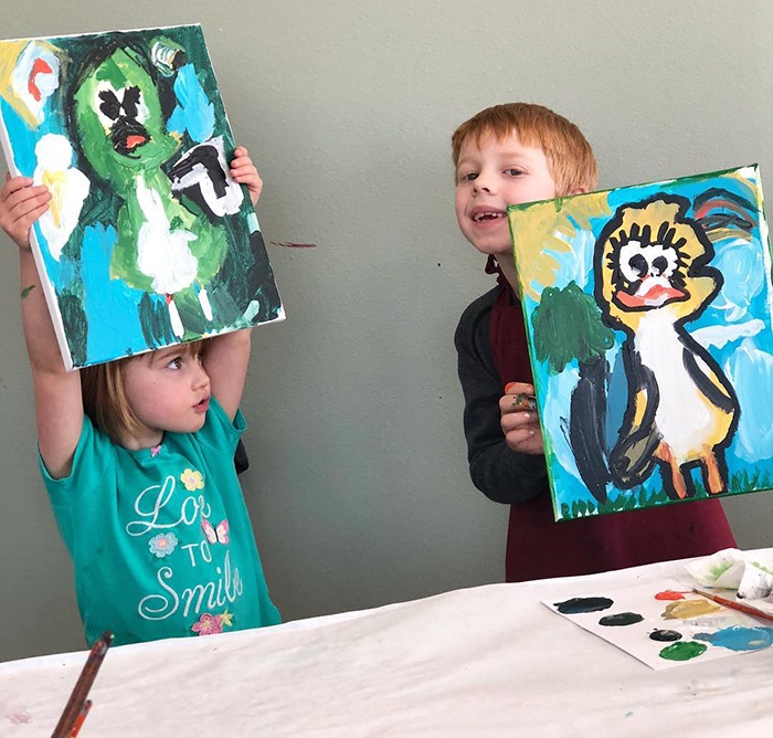 jamisen and lily paintings | bramble berry