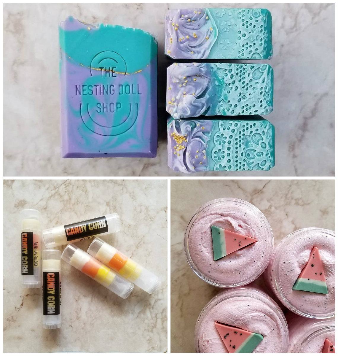 DIY bath and body by the nesting doll
shop