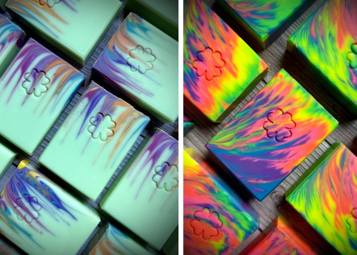 clover
soapworks mahogany teakwood soap | bramble berry