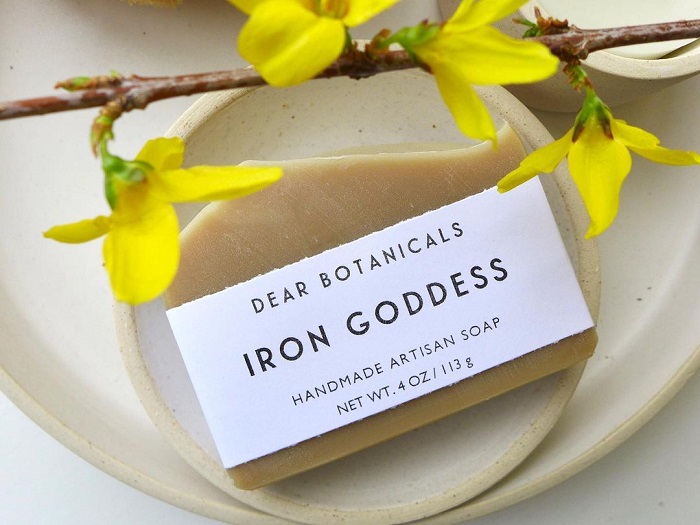 Iron Goddess Soap from Dear Botanicals Iron Goddess Soap from Dear Botanicals