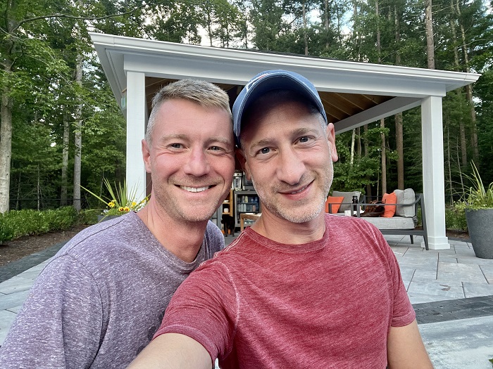 Chad and David from Bittersweet Soap
                Works