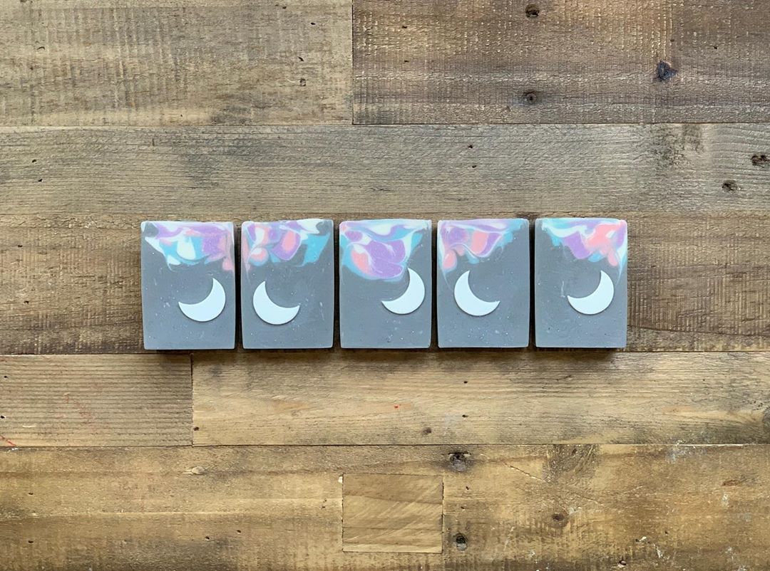 moon child soap by milked