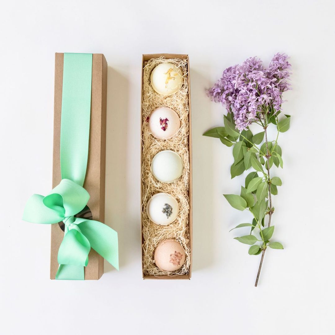 bath bombs by the little flower soap co | bramble berry