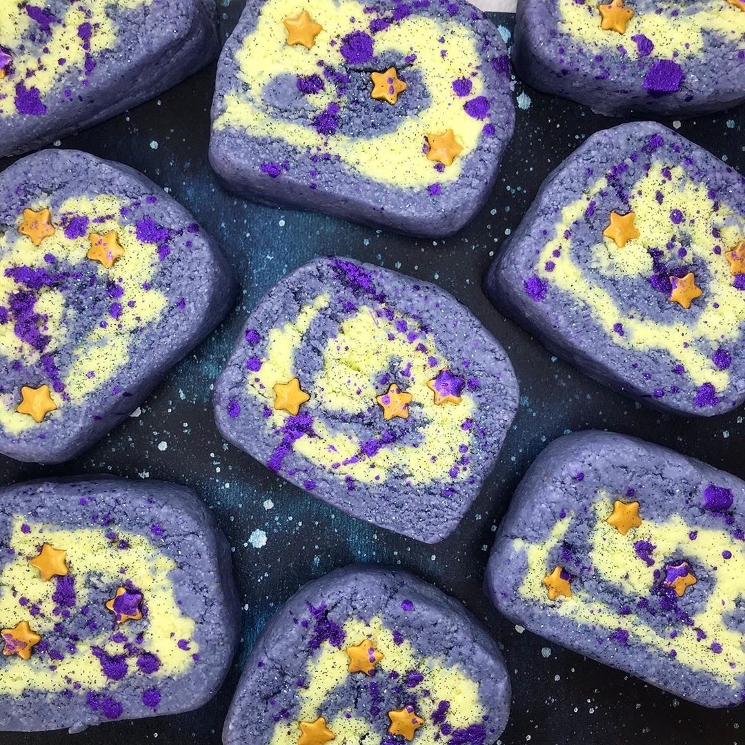 night violet bubble bars by luna fae creations