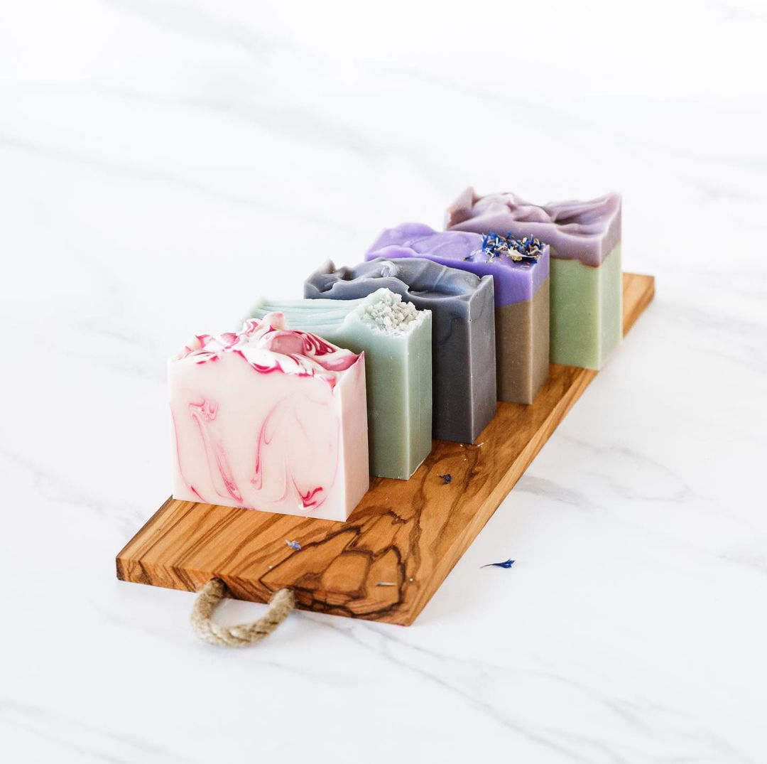 cold process bars by mad sass soap