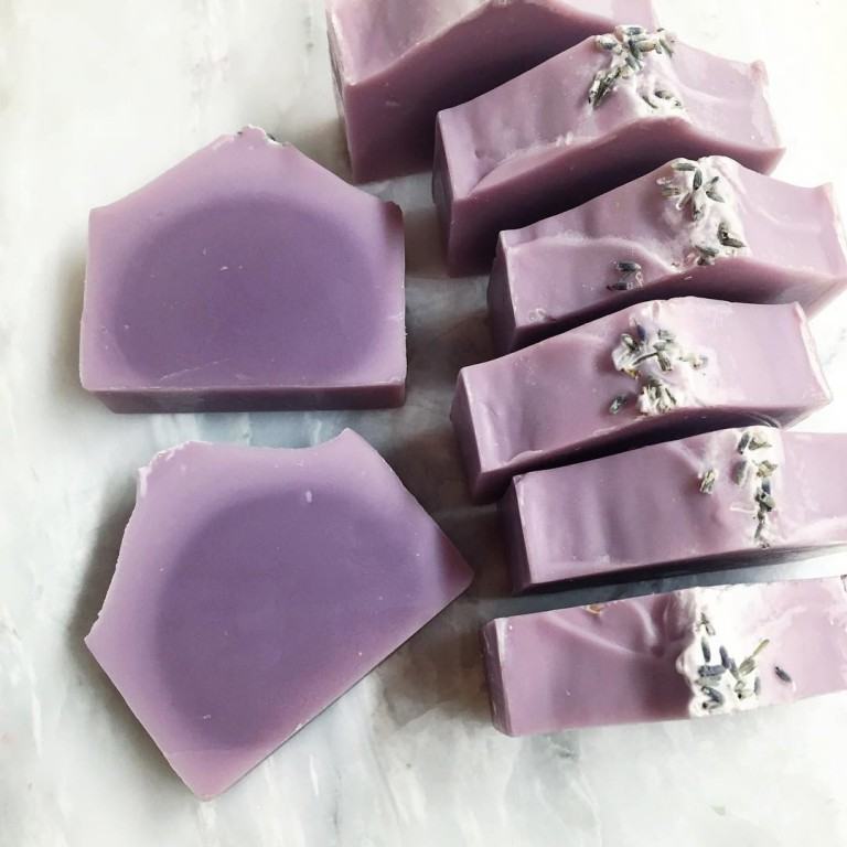 cold process soap with partial gel phase | bramble berry