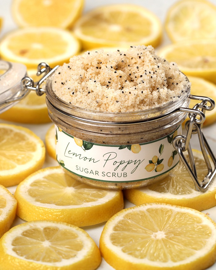 Lemon Poppy Seed Sugar Scrub Kit