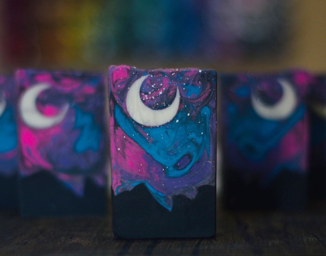 moon child soap by ophelia's soapery