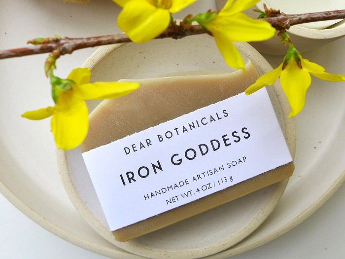 Iron Goddess Soap from Dear Botanicals