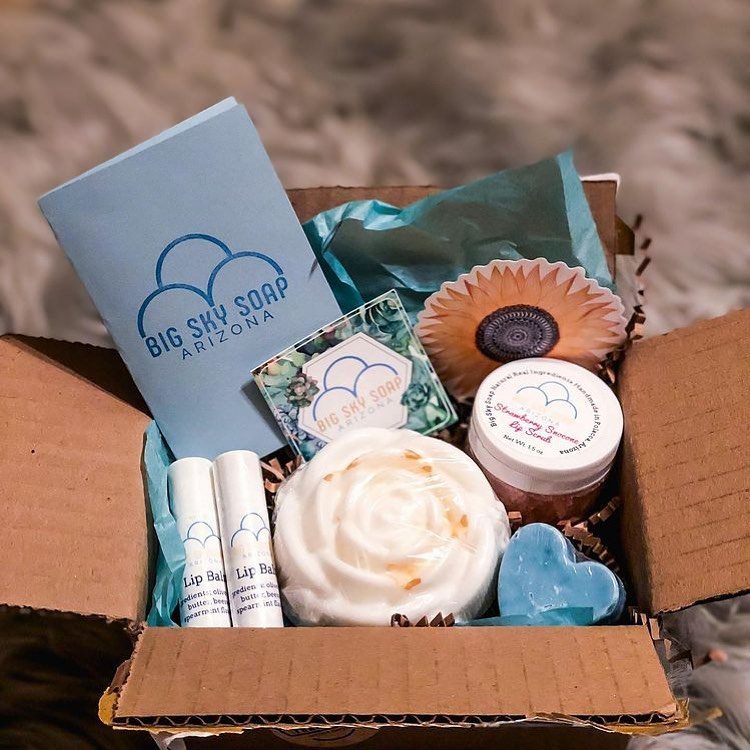 soap and lip balm by big sky soap arizona