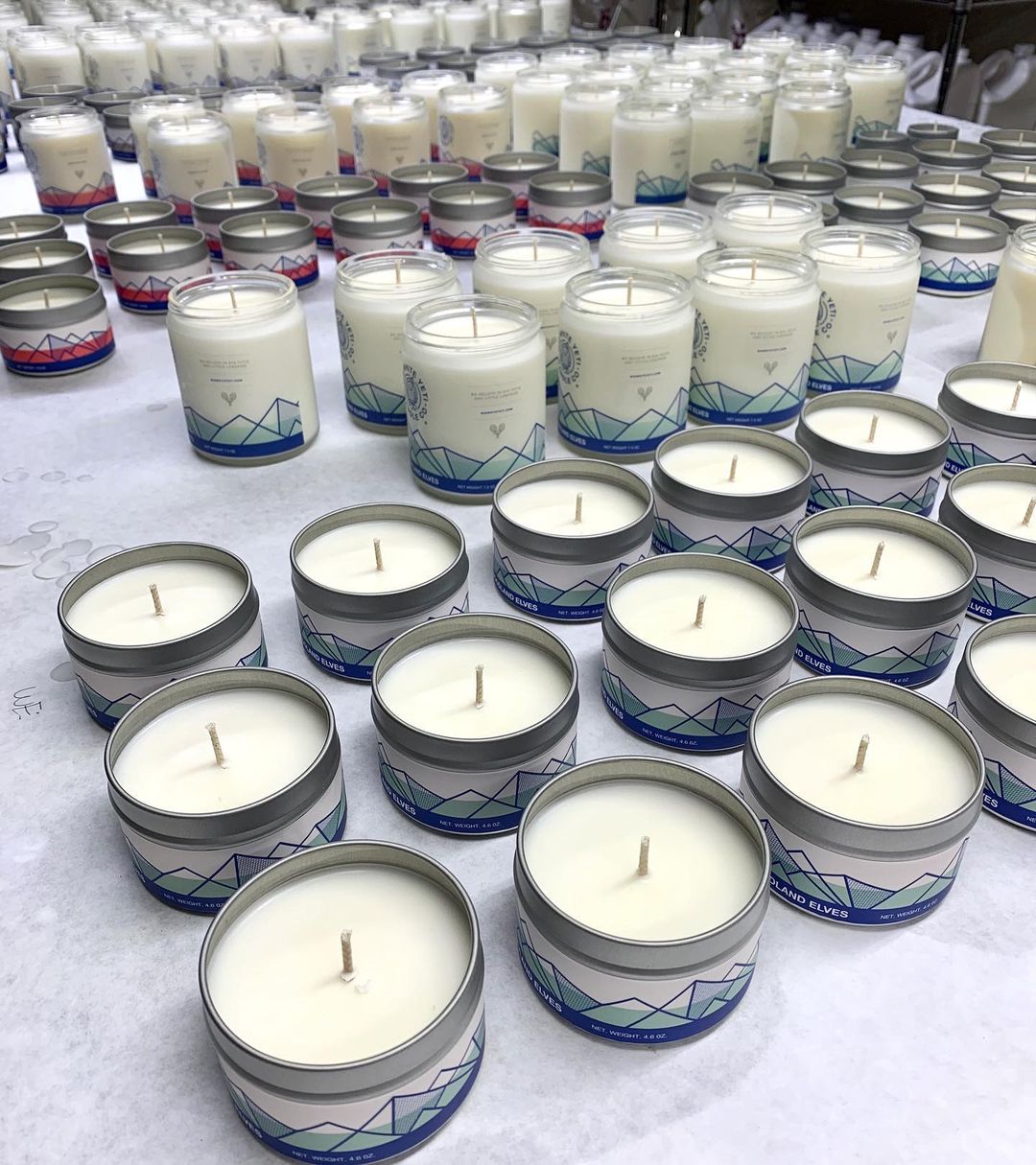 big white
yeti candles | bramble berry