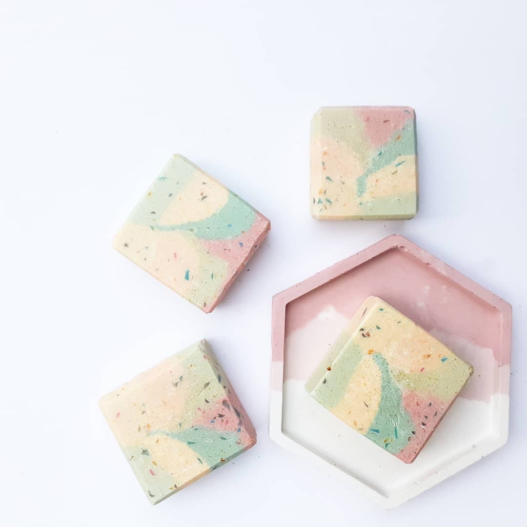 art0153 fern valley pastel soap