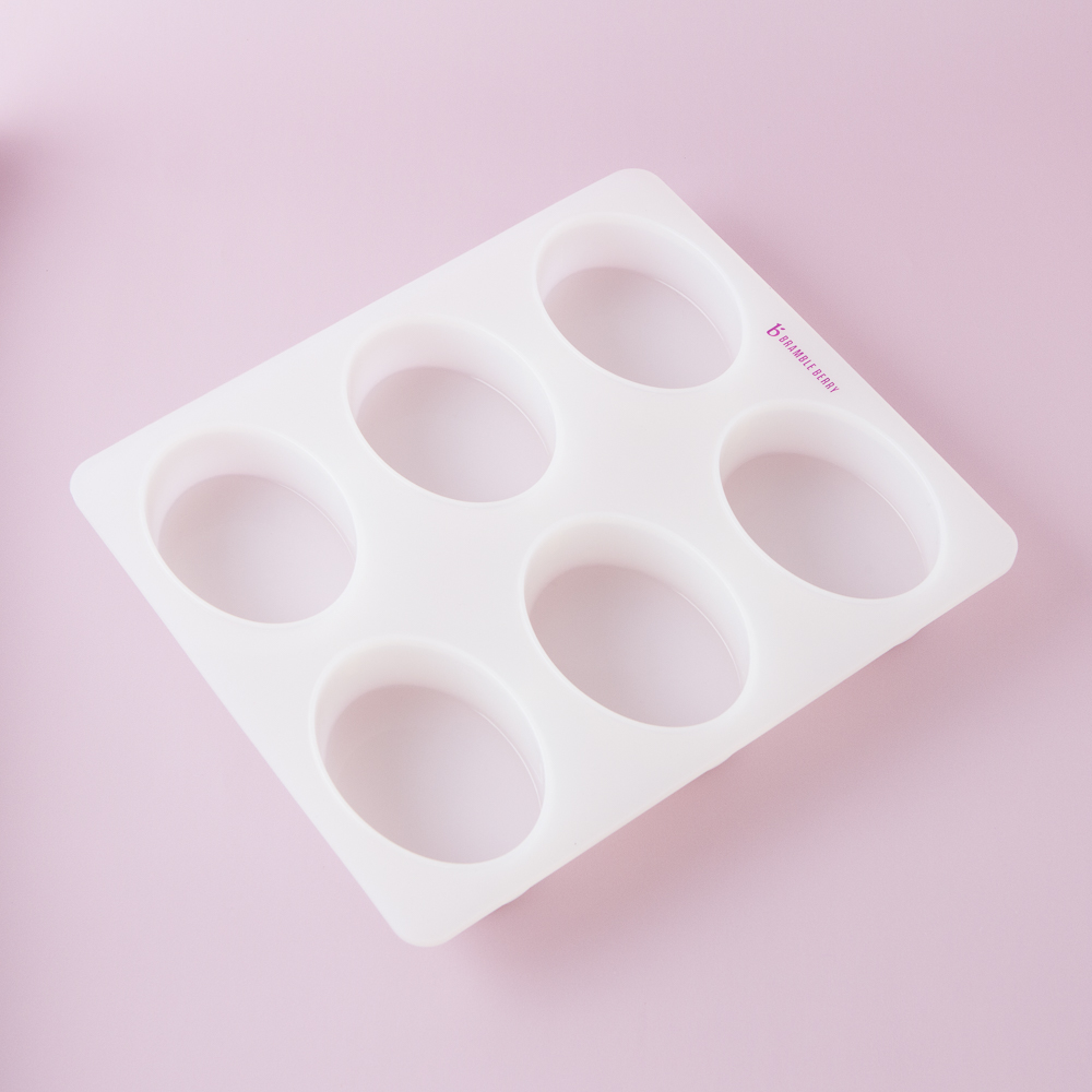 NICOLE 3PCS Soap Molds 12-Cavity Rectangle/Round/Oval Silicone Soap Mold for Handmade Soap Making Forms 3D Mould