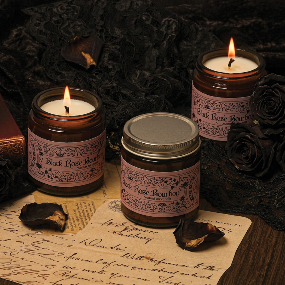 Black Rose Bourbon Candle Project image number null