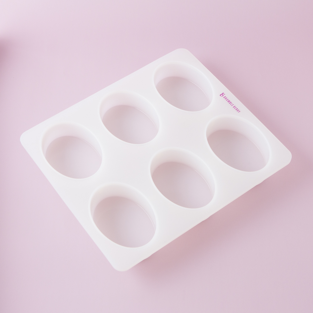 MyTinyWorld Dolls House Miniature Reusable Oval Plate Silicone Mould – 12th Scale