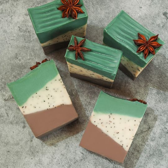 Cypress and Cashmere Soap Project